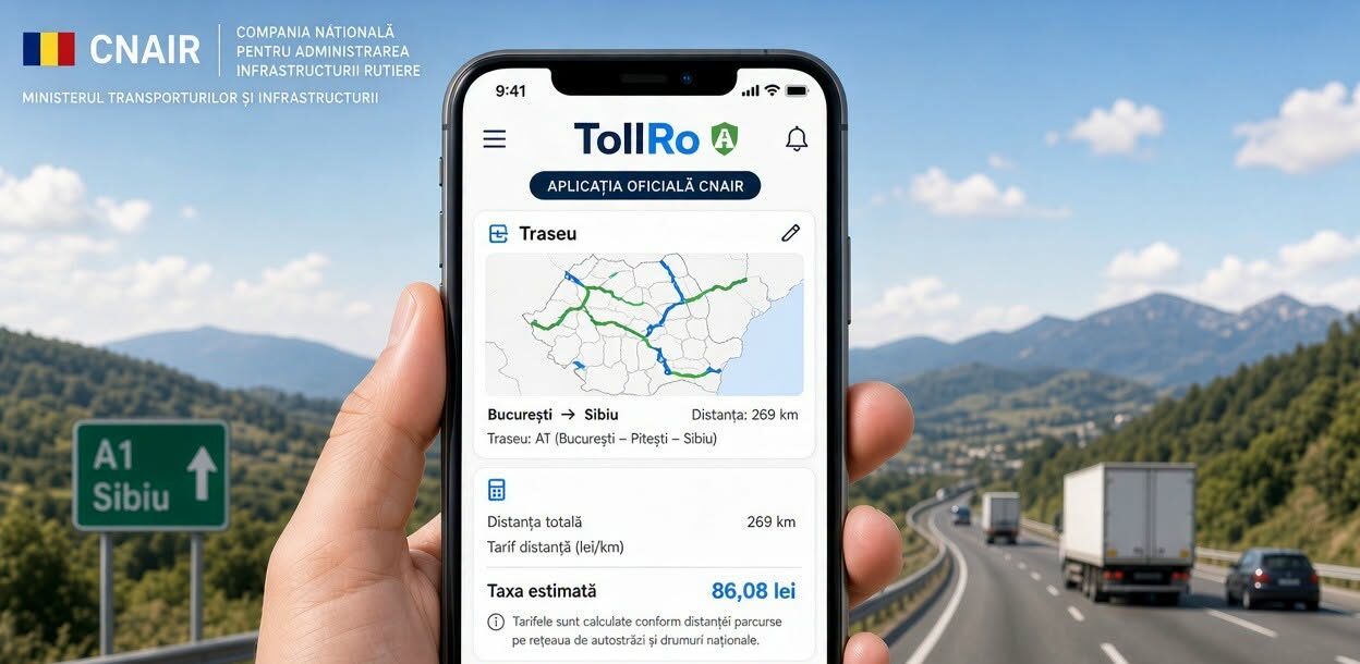 Sistemul de tarifare TollRo s-a stricat din prima zi de funcționare. Anunțul CNAIR pentru șoferi