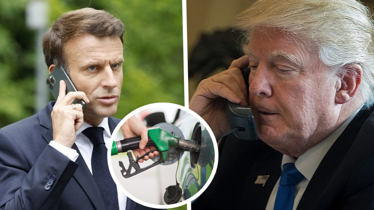 Reacția lui Macron la ultimatumul dat de Trump. SUA amenință cu blocarea exporturilor de motorină în Europa