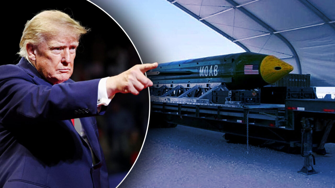 Administrația Trump a elaborat un plan pentru a lansa cea mai mare bombă non-nucleară din arsenalul SUA asupra instalațiilor nucleare iraniene